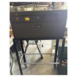 KENNEDY TOOL BOX FULL OF BITS, AND TOOLS