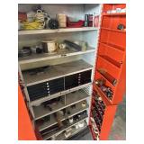 CONTENTS OF TOOL CHEST, BEARINGS, WIRE, ECT