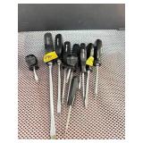 11 SCREWDRIVERS AND T-BITS