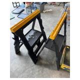 2pc PLASTIC SAW HORSES