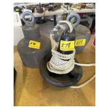 3 BOAT ANCHORS