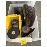 WIRE WHEELS AND GRINDING WHEEELS