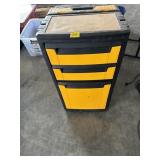 ROLL AROUND STORAGE BOX AND CONTENTS