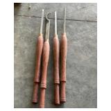 4 LATHE KNIVES