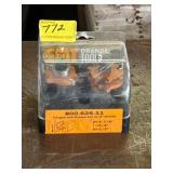 CMT TOUNGE & GROOVE ROUTER BIT SET - 1/2" SHANK