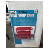 3 TIER SHOP CART