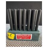 28 PC PUNCH TRANSFER SET FROM 3/32 TO 1/2"