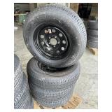 SET OF 4 GOODRIDE - 5 ON 4 1/2 LUG PATTERN -