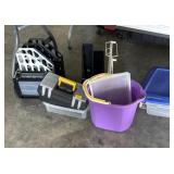 OFFICE SUPPLIES AND TOOL BOX EMPTY