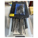STORAGE BIN WITH ONE DRAWER OF DRILL BITS