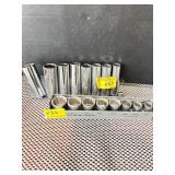 16 PC SOCKET SET - METRIC