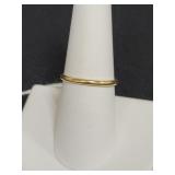 14K YELLOW GOLD WEDDING BAND