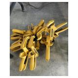12 QUICK GRIP WOOD CLAMPS