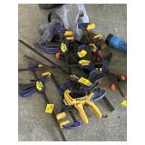 10 IRWIN WOOD CLAMPS
