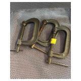 3pc C CLAMPS