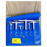 6pc SET TELESCOPING GAGES