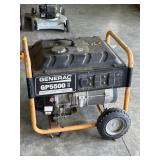 GENERAC GP5500 GENERATOR - GAS - RUNS