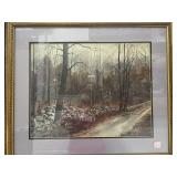 STONE FENCE BY LARRY BURTON - PRINT - #1/500 -