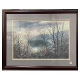 MOUNTAIN PRINT BY ROBERT TINO - #474/950 - ARTIST