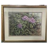 MOUNTAIN LAUREL BY JIM GRAY - PRINT - #1112/1500 -