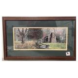 "OLIVERS LEGEND" BY ROBERT TINO - PRINT - FRAMED