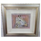 "GIRAFFE" BY KIM DONALDSON - ORIGINAL PASTEL ART