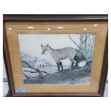 "FAITHFUL FOX" BY R. J. McDONALD - PRINT -
