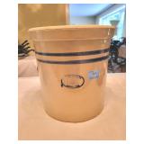 4 GALLON MARSHALL POTTERY STORAGE CROCK