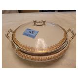 MEAKIN COVERED VEGITABLE DISH - MADE IN ENGLAND