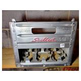 SEATEST METAL MILK CRATE - HOLDS HALF GALLONS