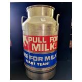 DAIRY LAND 5 GALLON MILK CAN - NO LID