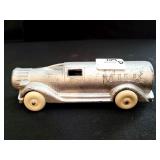 METAL MILK TRUCK TOY VEHICLE - LOOKS LIKE A BOTTLE
