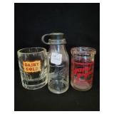 DARIGOLD GLASS MUG, YAMI YOGURT JAR AND GLASS