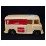 MEADOW GOLD PLASTIC MILK TRUCK BANK