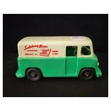 SALISBURY BROS PLASTIC MILK TRUCK BANK