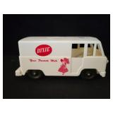 DIXIE PLASTIC MILK TRUCK BANK