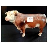CERAMIC COW FIGURINE