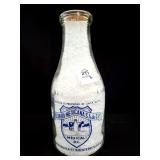 LECHERA MEXICANA QUART GLASS MILK BOTTLE