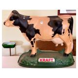 KRAFT HOLSTEIN COW ADVERTISING SIGN