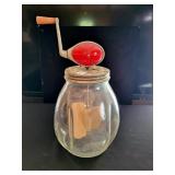 DAZEY 8 QUART GLASS BUTTER CHURN