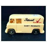 IDEAL PLASTIC MILK TRUCK BANK