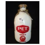 PET DAIRY PRODUCTS HALF GALLON GLASS MILK BOTTLE