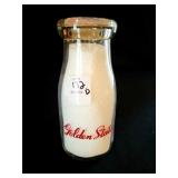 GOLDEN STATE DAIRY PINT GLASS MILK BOTTLE