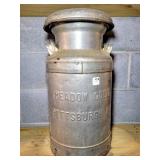 MEADOW GOLD 5 GALLON MILK CAN