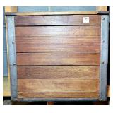 PET DAIRY WOODEN BOX W/LID