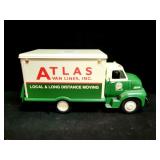 ATLAS VAN LINES DIE CAST BOX TRUCK