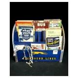 GREYHOUND METAL BROCHURE HOLDER