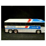PLASTIC GREYHOUND BUS TOY