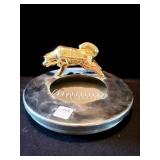 BROCKWAY HOOD ORNAMENT ASHTRAY
