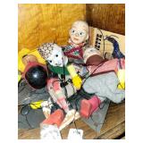 4 MARIONETTE STYLE PUPPETS